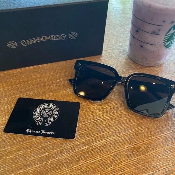 Chrome hearts Black sunglasses - Picture 1 of 9